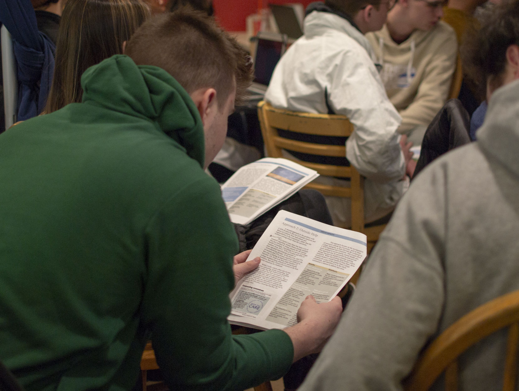 "CAPS at Capacity" Deliberation at Webster's Bookstore Cafe